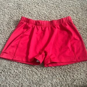 BCG Bold Red Athletic Shorts